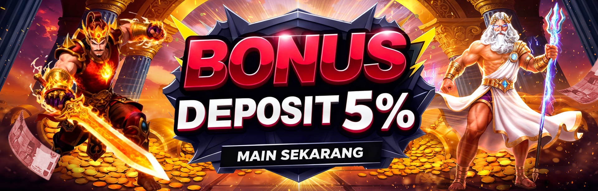 PROMO BONUS DEPOSIT HARIAN 5%	