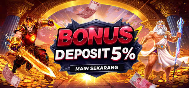 PROMO BONUS DEPOSIT HARIAN 5%	