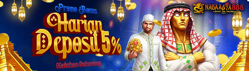 PROMO BONUS DEPOSIT HARIAN 5%