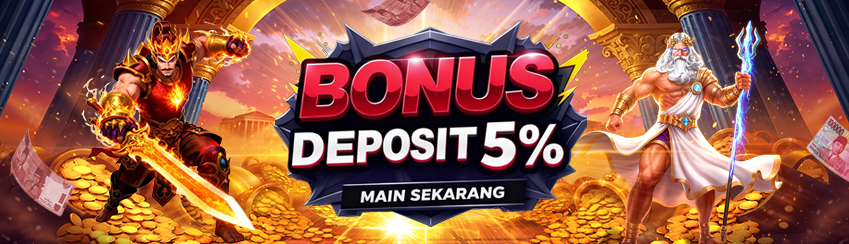 PROMO BONUS DEPOSIT HARIAN 5%	
